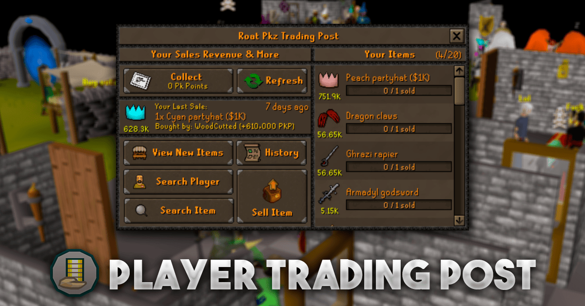 ❤️ ROAT PKZ ✅ PVP ✅ GAMBLING ✅ OSRS