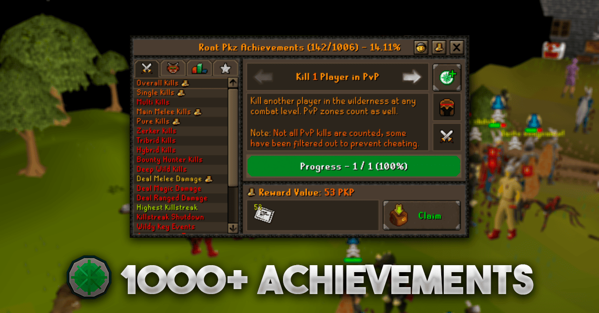 ❤️ ROAT PKZ ✅ PVP ✅ GAMBLING ✅ OSRS